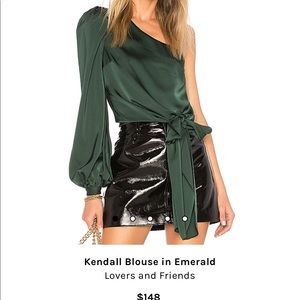 Lovers & Friends One shoulder Kendall top